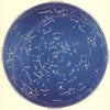 STAR MAP VI. The Night Sky. May-June. Astronomy. PROCTOR 1884 old antique