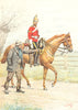 BRITISH ARMY UNIFORMS. The 1st (Royal) Dragoons. Regiment 1890 old print