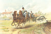 BRITISH ARMY UNIFORMS. The Royal Horse Artillery Regiment 1890 old print
