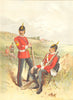 BRITISH ARMY UNIFORMS. The 57th - Duke of Cambridge's Own (Middlesex) 1890