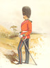 BRITISH ARMY UNIFORMS. The 23rd – Royal Welsh Fusiliers Regiment 1890 print