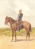 BRITISH ARMY UNIFORMS. Queen's Own Royal Regiment Staffordshire Yeomanry 1890