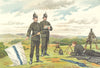 BRITISH ARMY UNIFORMS. 1st Middlesex Victoria Rifles Volunteers Regiment 1890