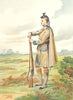 BRITISH ARMY UNIFORMS. The London Scottish Volunteers Regiment 1890 old print