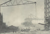 CHILE.Oficina Maria-Elena.Nubes polvo envuelven planta.Dust clouds.Plant. 1932