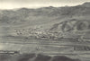 CHILE. Pueblo Hundido. Vista aérea hacia el Norte. Sunken Village. 1932 print