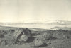 CHILE. Paso de Maricunga. Cordillera Claudio Gay 1932 old vintage print