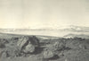 CHILE. Paso de Maricunga. Cordillera Claudio Gay 1932 old vintage print