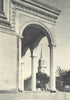 CHILE. Freirina. Rincón de la Plaza. Freirina. Corner of the Plaza 1932 print