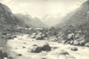 CHILE. Rio Aconcagua. Estación Rio Blanco. Station 1932 old vintage print