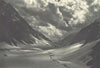 CHILE. Ferrocarril Transandino entre Portillo y Caracoles 1932 old print