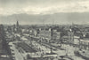 CHILE. Santiago. Alameda de las Delicias. 1932 old vintage print picture