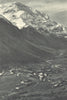 CHILE. El Volcan. The Volcano 1932 old vintage print picture