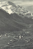CHILE. El Volcan. The Volcano 1932 old vintage print picture
