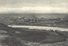 CHILE. Talca. Vista hacia el Este. View to the East 1932 old vintage print
