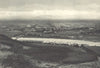 CHILE. Talca. Vista hacia el Este. View to the East 1932 old vintage print