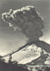 CHILE. Volcan Chillan. Erupción. Volcano Chillan erupting 1932 old print