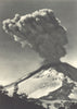 CHILE. Volcan Chillan. Erupción. Volcano Chillan erupting 1932 old print