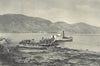 CHILE. Laguna Lanalhue. 1932 old vintage print picture