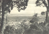 CHILE. Temuco. Vista hacia el Sur. Temuco. Southern View 1932 old print
