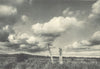 CHILE. Lago Budi. Tumbas Araucanas. Lake Budi. Araucanas tombs 1932 old print