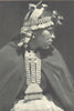 CHILE.Puerto Dominguez(Lago Budi).Muchacha Araucana con sus adornos Plata. 1932
