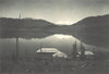 CHILE. Lago Riñihue. Volcanes Mocho y Chohuenco. Lake Rinihue. Volcanoes. 1932