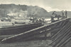 CHILE. Puerto Montt Angelmó. Isla Tenglo al fondo. Angelmo. Tenglo Island 1932