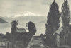 CHILE. Cochamó (Seno Reloncaví) . Volcan Yates. Cochamo. Volcano. 1932 print