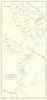 PERSIA (IRAN) . Karun River. Chesney Selby Clements surveys. RGS 1890 old map