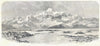ALASKA. Mount St Elias, from the Malaspina Glacier. RGS 1889 old antique print