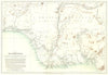 NIGERIA. Niger Delta map. Oil rivers. Lagos. Johnston Sharbau surveys. RGS 1888