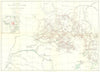 CENT.AFRICA.Dr.Junker journey Upper Nile Congo rivers.Uganda Sudan.RGS 1887 map