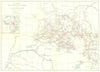 CENT.AFRICA.Dr.Junker journey Upper Nile Congo rivers.Uganda Sudan.RGS 1887 map