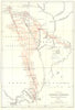 CENTRAL AUSTRALIA.Simpson/Sturt Stony deserts.Winnecke.QLD NT SA.RGS 1884 map