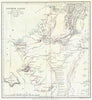 NORTHERN ALASKA. Yukon & Kuskokvim rivers. EW Nelson expedition. RGS 1882 map