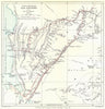 YAO COUNTRY.Mozambique & Malawi.Johnson's route.Lake Nyasa.waYao.RGS 1882 map