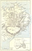 ICELAND. East Coast. WG Lock. Askja Lava field. Lt Caroc survey. RGS 1881 map