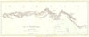 SOUTHERN PERSIA (IRAN) . Shiraz to Jask. Bandar-Abbas. Preece. RGS 1885 map