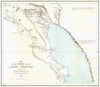 NORTHERN LAKE NYASA. Tanzania Malawi. Stewart survey. RGS 1881 old antique map