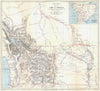 BOLIVIA. Pre War of the Pacific border changes. Surveyed Minchin. RGS 1881 map