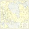 HUDSON BAY. Canada. Route from Fort York to Liverpool.Keewatin.Bell.RGS 1881 map