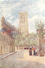CHER. Bourges. Figures 1907 old antique vintage print picture