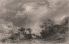 LAKE DISTRICT. Patterdale, towards Ambleside, Westmoreland. Cumbria. ALLOM 1839