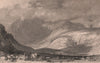 LAKE DISTRICT. Kentmere Head & slate quarries, Westmoreland. Cumbria. ALLOM 1839