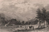 LAKE DISTRICT. Mardale Green, Westmoreland. Cumbria. ALLOM 1839 old print