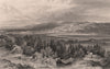 LAKE DISTRICT. Muncaster Castle, Cumberland. Cumbria 1839 old antique print