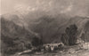 LAKE DISTRICT. Grizedale, near Ullswater, Westmoreland. Cumbria. ALLOM 1839