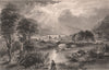 LAKE DISTRICT. Goldrill beck & Ullswater, Cumberland. Cumbria 1839 print