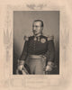 CRIMEAN WAR. General Bosquet 1860 old antique vintage print picture
